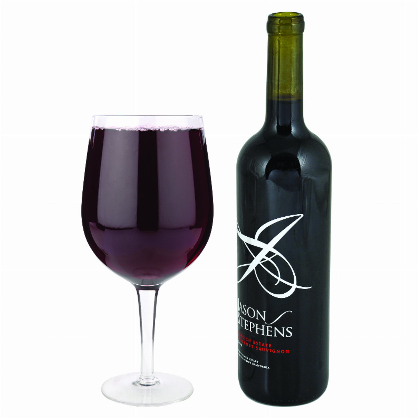 Big Swig Full Bottle Wine Glass