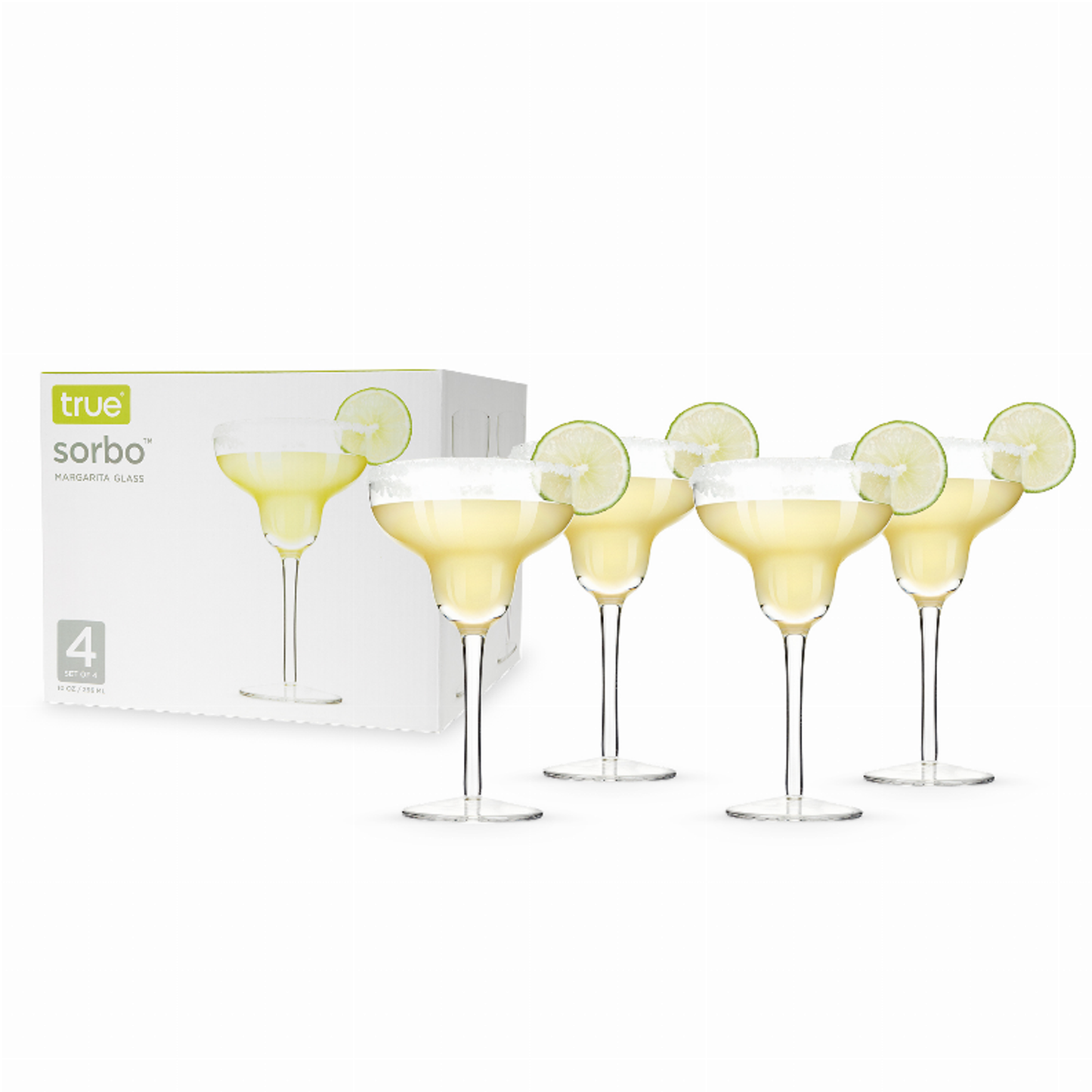 Margarita Glasses by True, Set of 4