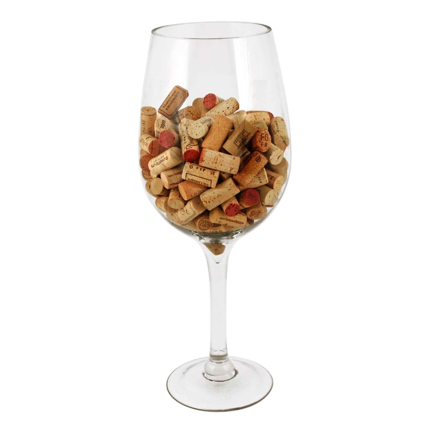 Big Bordeaux Glass Cork Holder