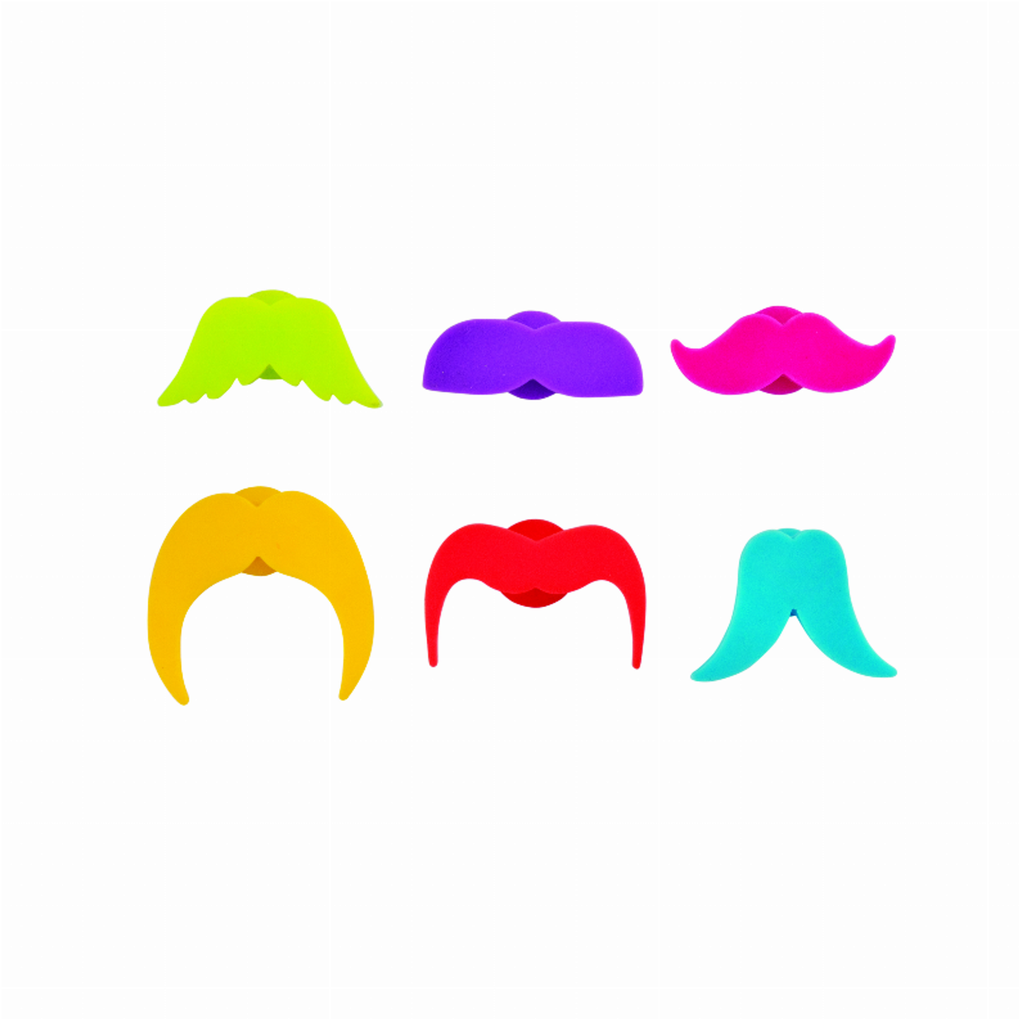 Whiskers Silicone Glassware Charms