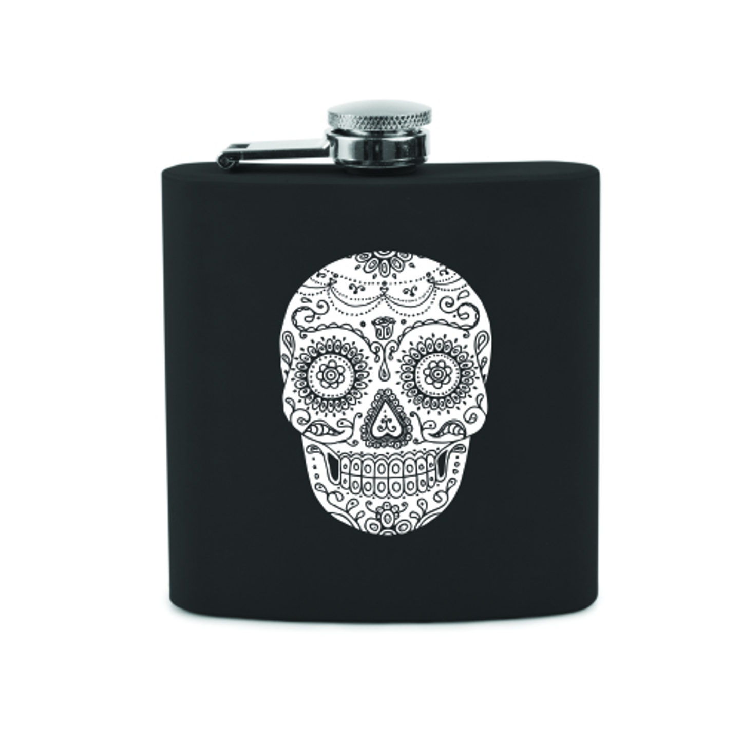 Dia de los Muertos Flask by True, 6 oz