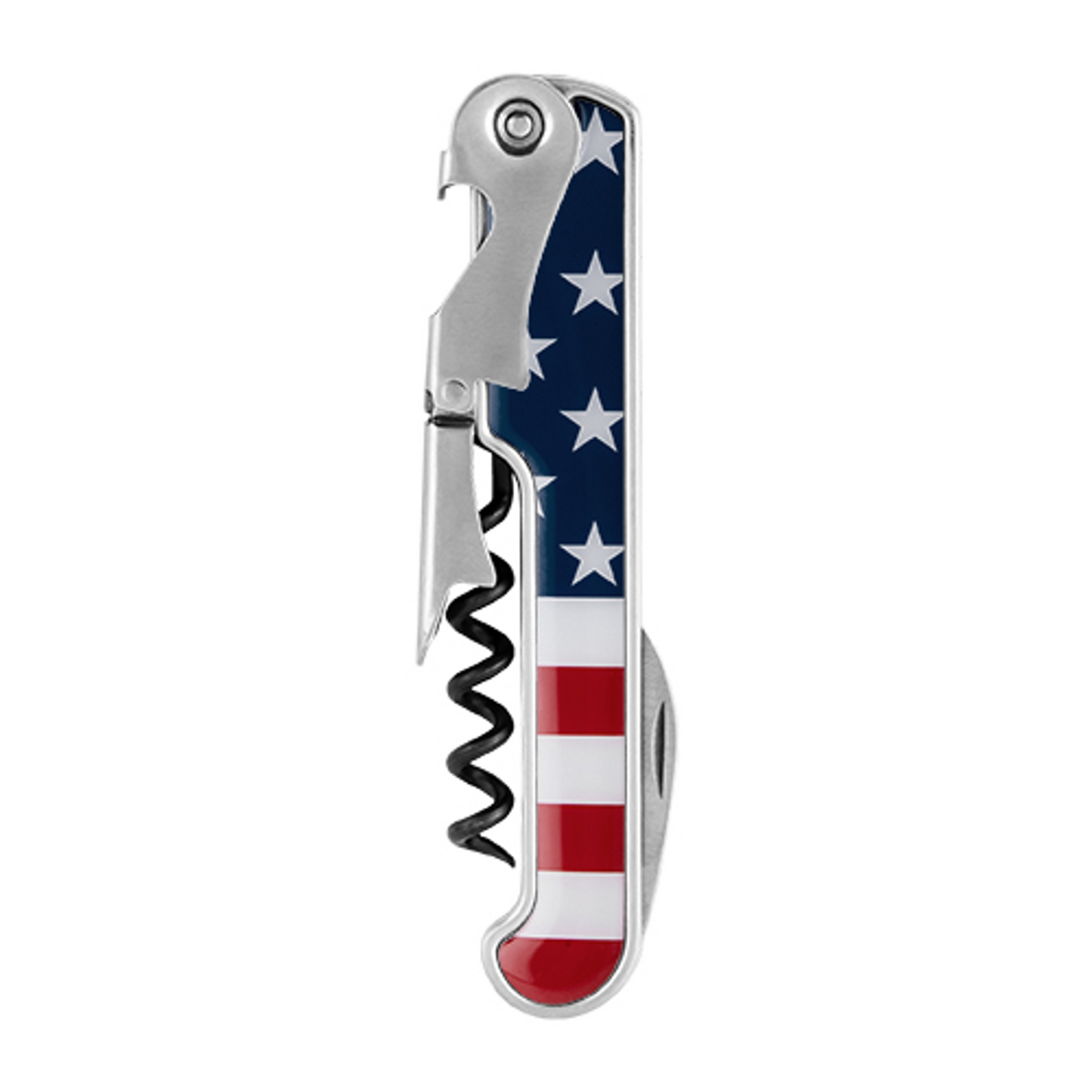 Foster & Rye American Flag Double-Hinged Corkscrew