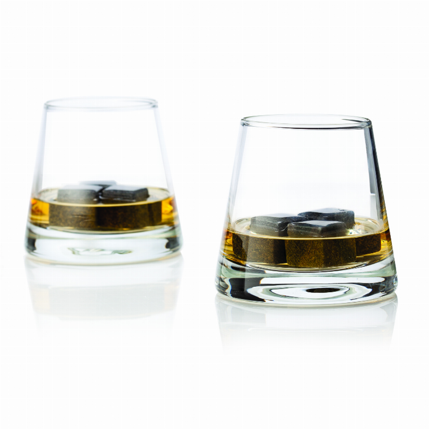 Glacier Rocks Soapstone Cube & Tumbler Set by Viski
