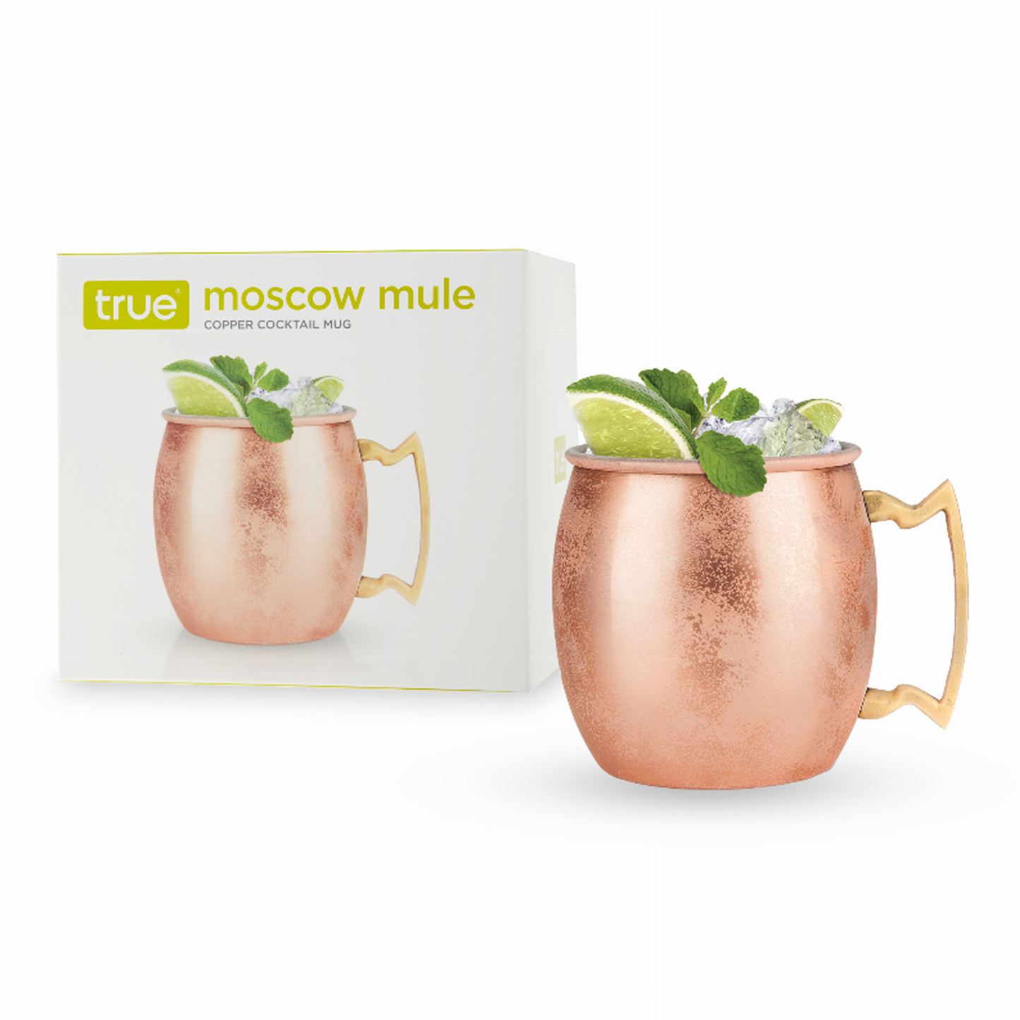 Moscow Mule Copper Cocktail Mugs by True, Set of 2