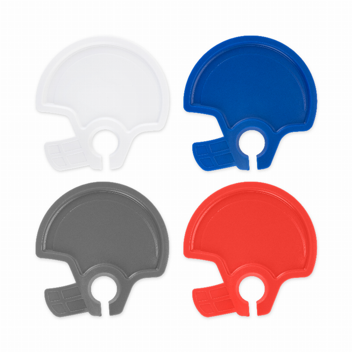 Football Helmet Party Plates by Truezoo, Set of 4