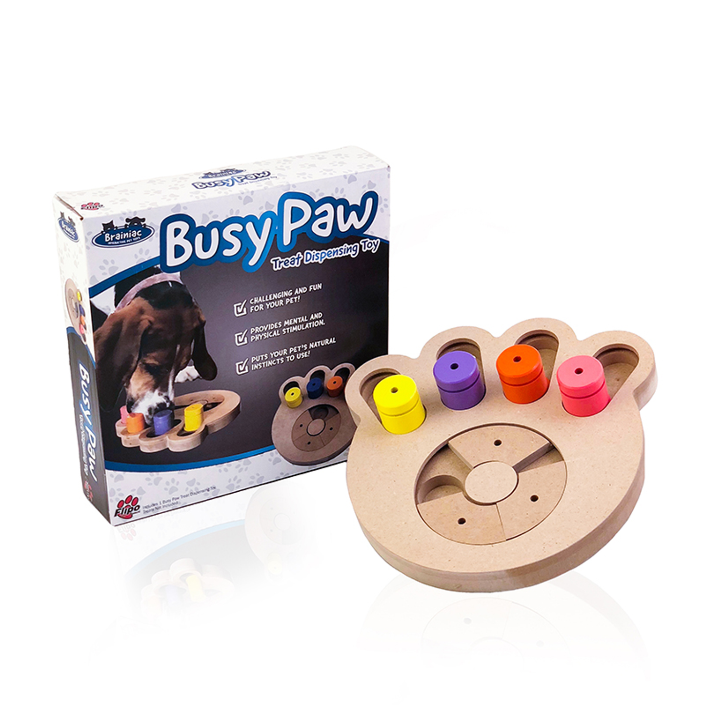 Flipo Brainiac Interactive Pet Toy