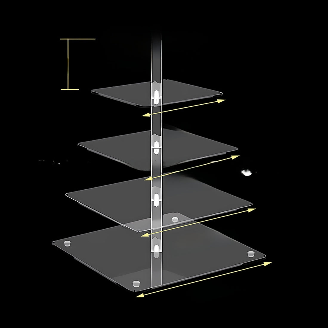 Acrylic cake stand