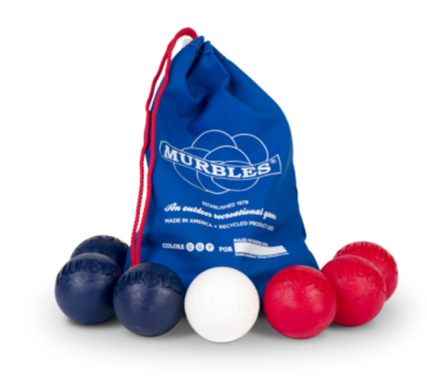 Murbles 7-Ball Tournament Lawn Game – 2 Player Set