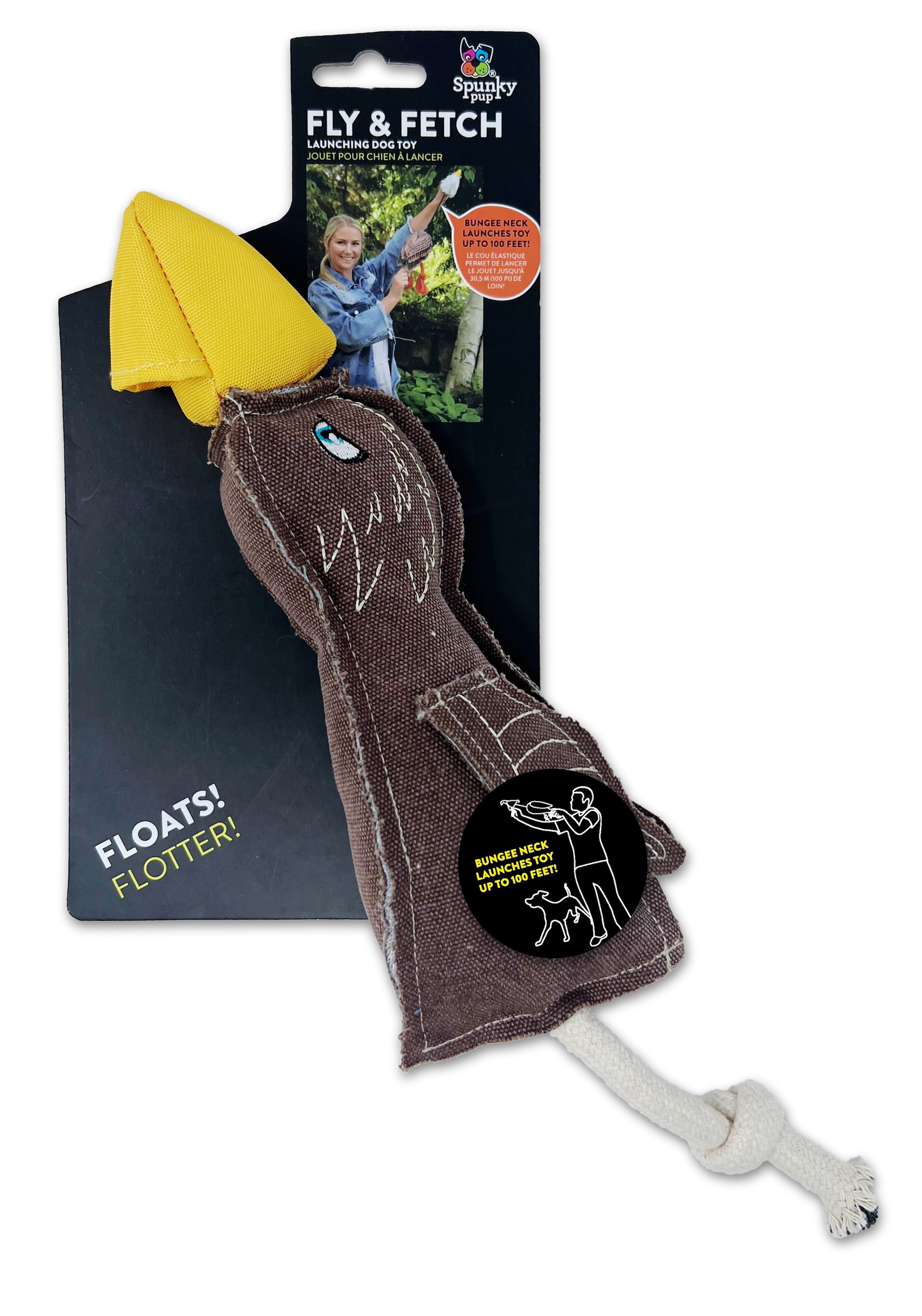 Spunky Pup Fly & Fetch Launching Dog Toys