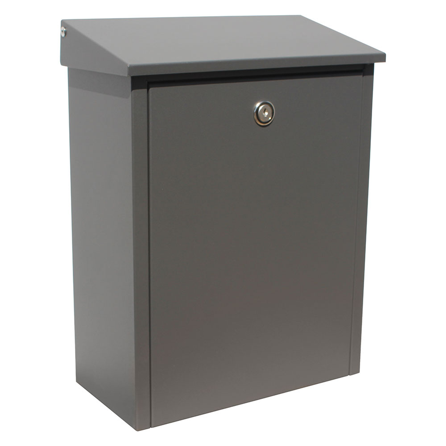 Qualarc Allux 200 Wall-Mount Locking Mailbox Gray