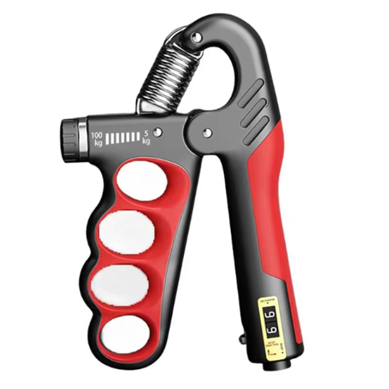 Adjustable hand gripper packaging