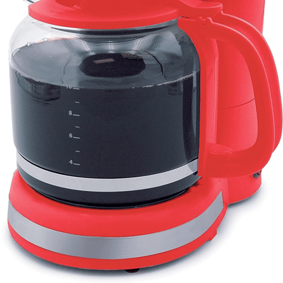 Better Chef 12-cup coffee maker with carafe and warming plate, secondary angle