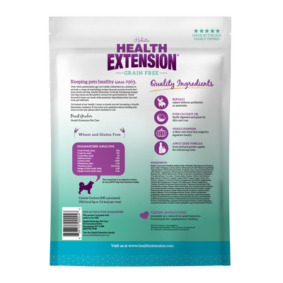 Health Extension Grain Free Buffalo Cat Treats