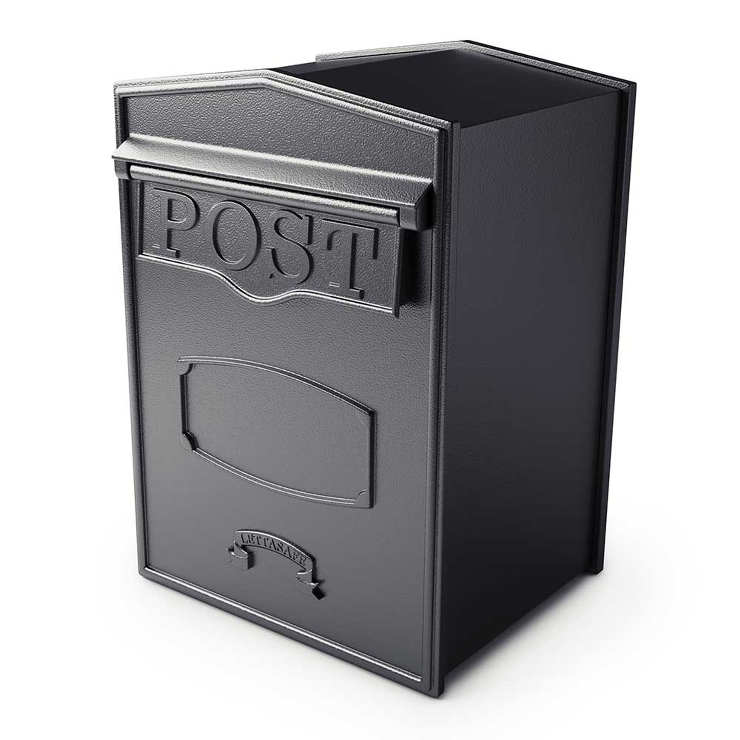 Bloomsbury Rear Retrieval Mailbox, Black