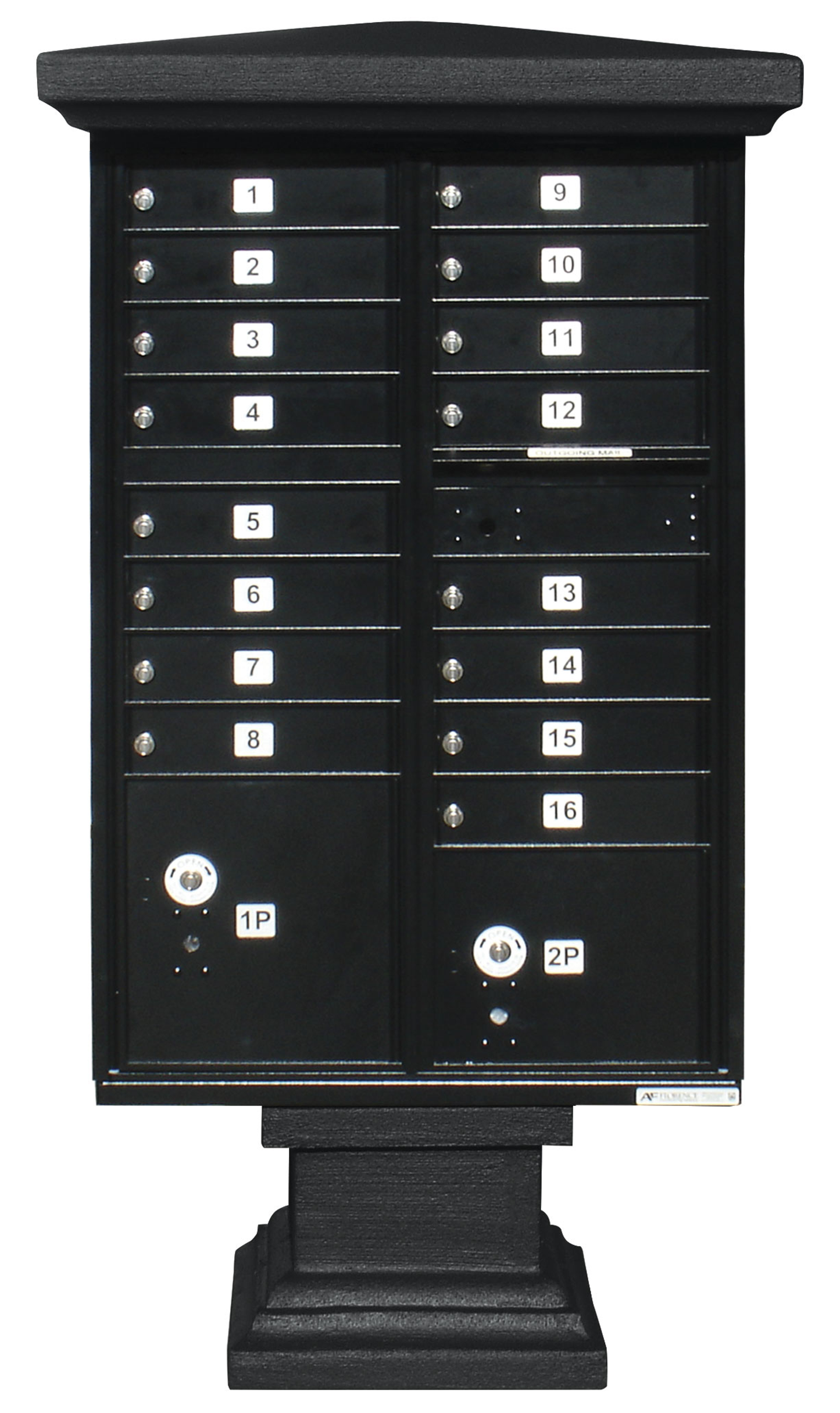 Parkview Stucco Short Pedestal Wrap, Painted Bronze
