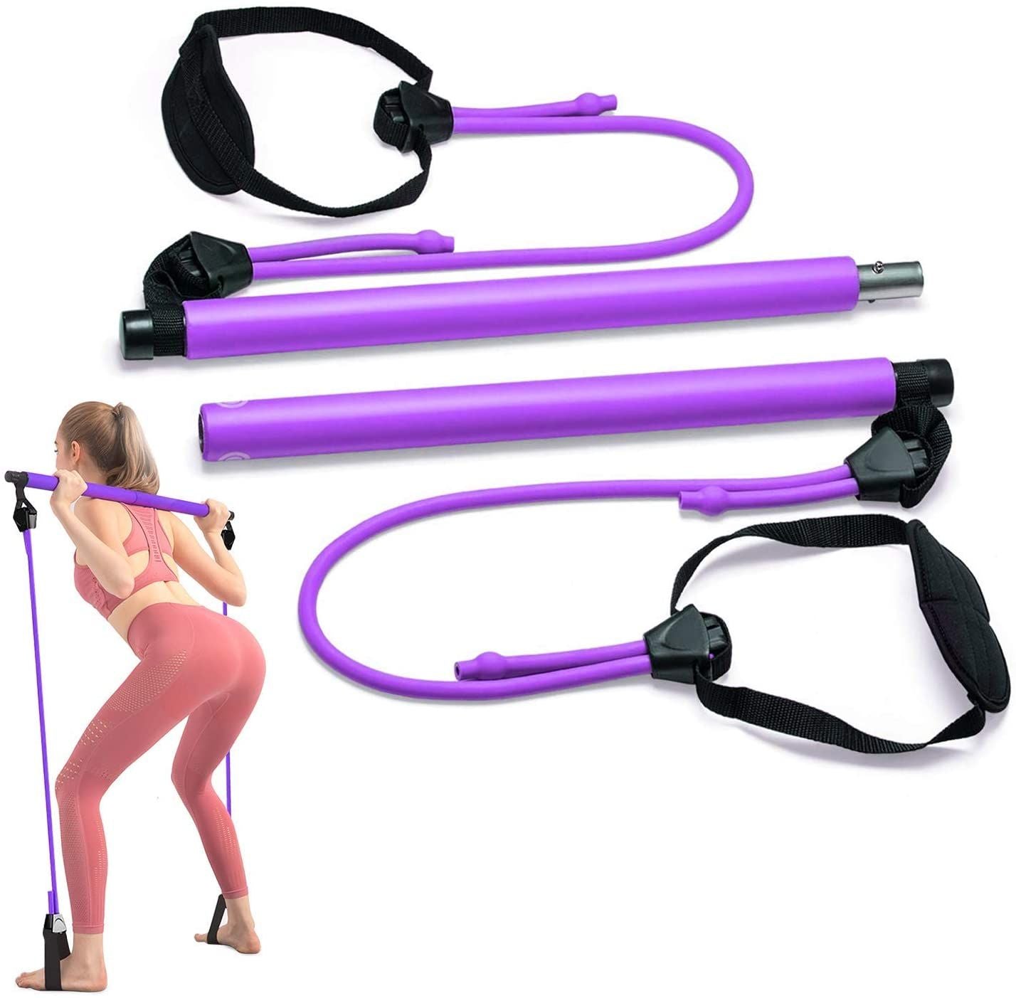 resistance band bar training system extra detail shot