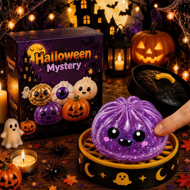 Pumpkin Ghost Eye Squeeze Toy