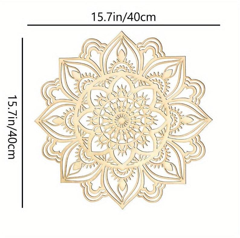 Moroccan Metal Mandala Wall Art Decor