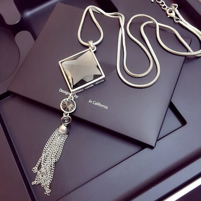 Long Necklace, Sweater Necklace, Accessory Necklace - Image 20