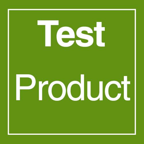 Test Product - Not for Sale