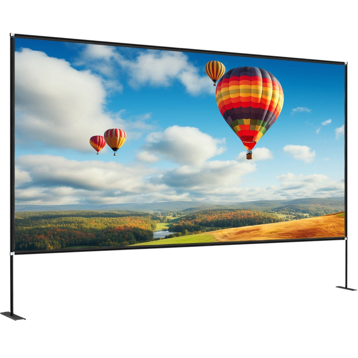 Outdoor Movie Night Projector Screen
