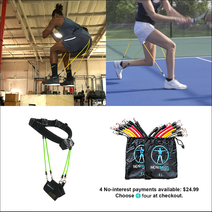 WearBands Lower-Body Pro Resistance Training System