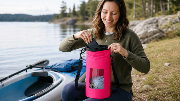 How to Pack a 5L Waterproof Dry Bag for a Day on the Water