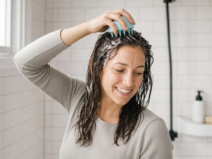 How to Use a Scalp Massager During Shampoo: A Simple Routine