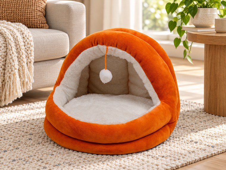 How to Choose a Pet Bed: Round, Cave, or Flat Mat?