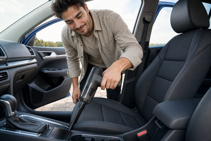 How to Clean Car Seats, Vents, and Tight Crevices