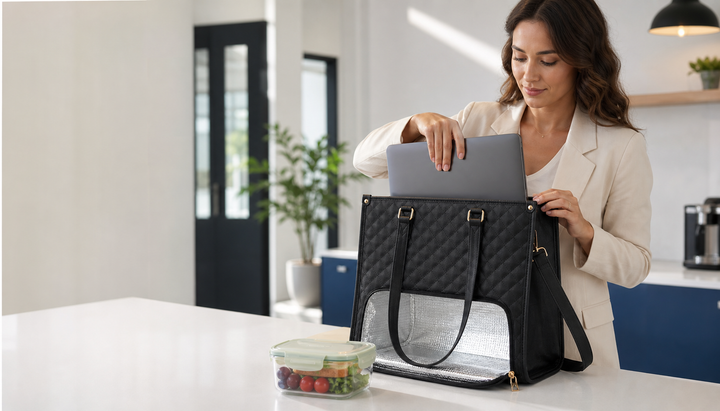 Laptop Tote Bag With an Insulated Lunch Compartment: A Workday Guide