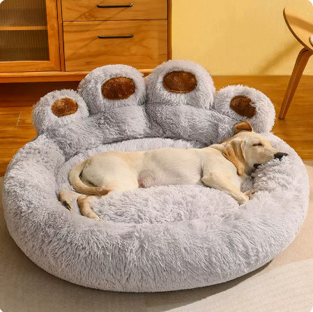 Bear paw-shaped pet sofa cushion