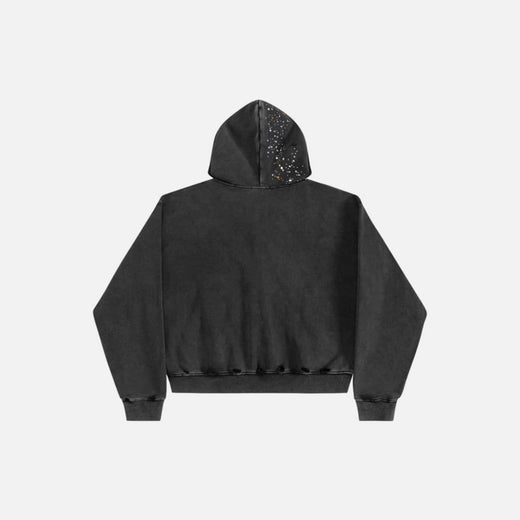 Rhinestone Hooded Sweatshirt