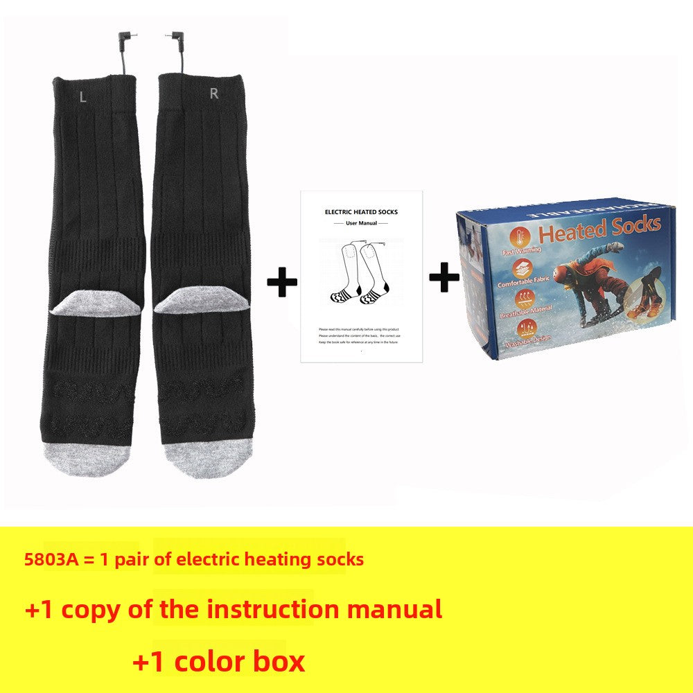 Heated socks - Skiing-specific electric heating socks