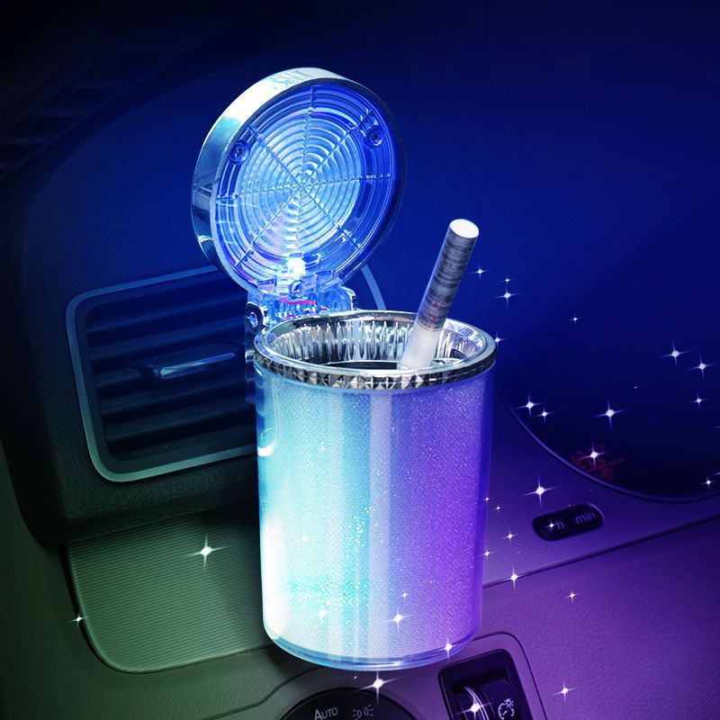 LED Car Ashtray with Colorful Design product image 5