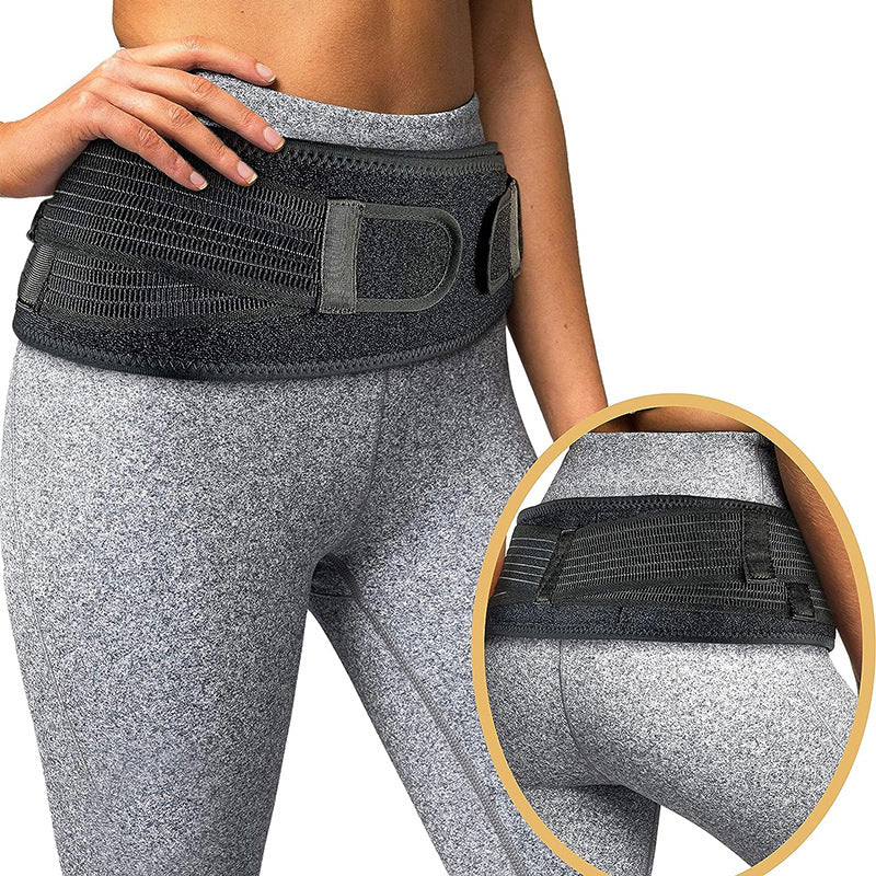 Correction belt for the hip and pelvic bones