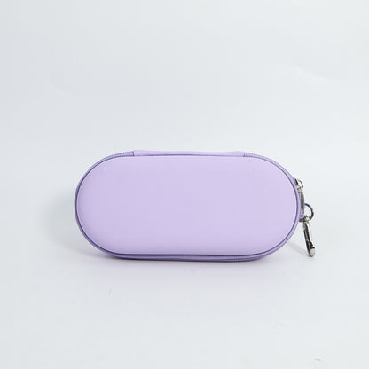 Two pairs of eyeglass cases