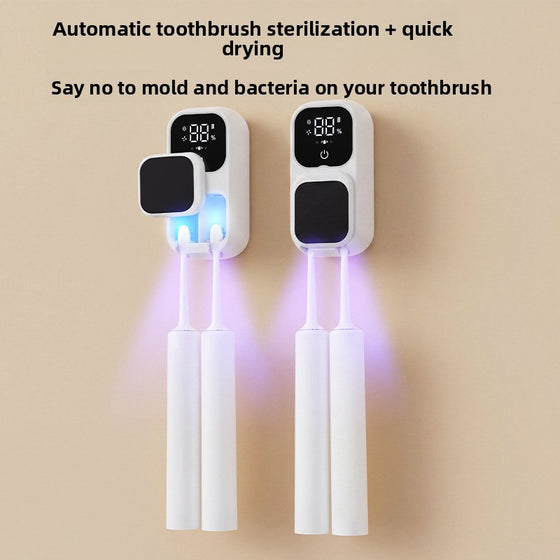 Toothbrush sterilization box