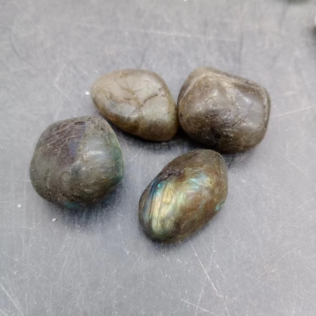 Natural Crystal Mineral Specimens Educational Set