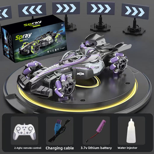 2.4G Remote Control Spray Stunt Drift Racing Toy Car