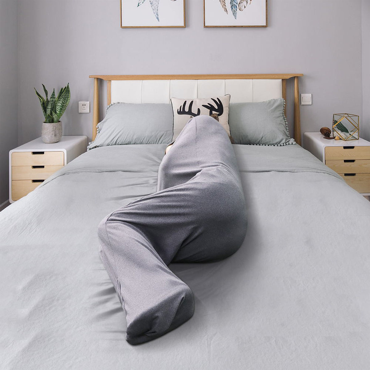 Shark Themed Family Sleeping Bag for Home and Travel