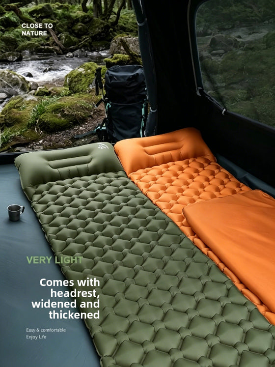 Portable Inflatable Camping Sleeping Mat Camping & Hiking product image 4