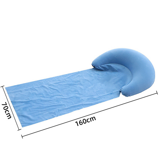 Foldable Inflatable Beach Mat with Pillow and Backrest Camping & Hiking product image 6
