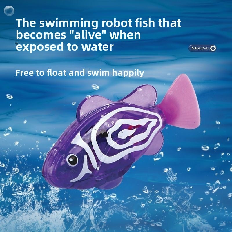 Electric Swimming Fish Toy with Music and Lights