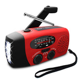 Multifunctional Emergency Radio with Flashlight and SOS Alarm