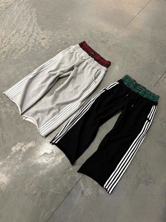 Vintage striped wide-leg casual pants, photo 3