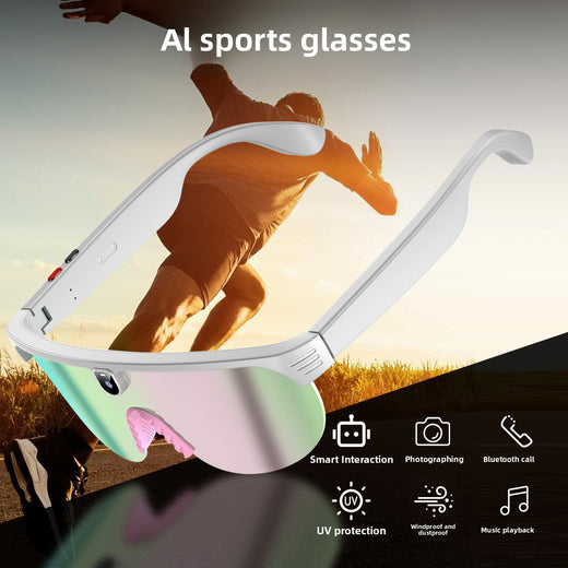 G5 Smart Sports Glasses with AI Bluetooth Camera
