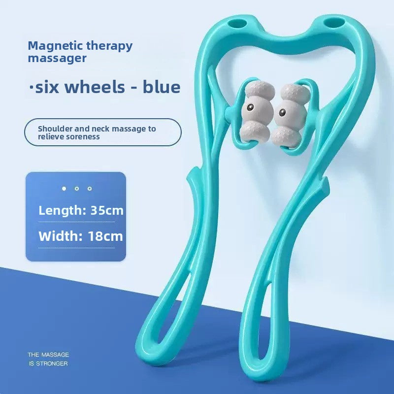 Manual Neck Shoulder Massager Roller