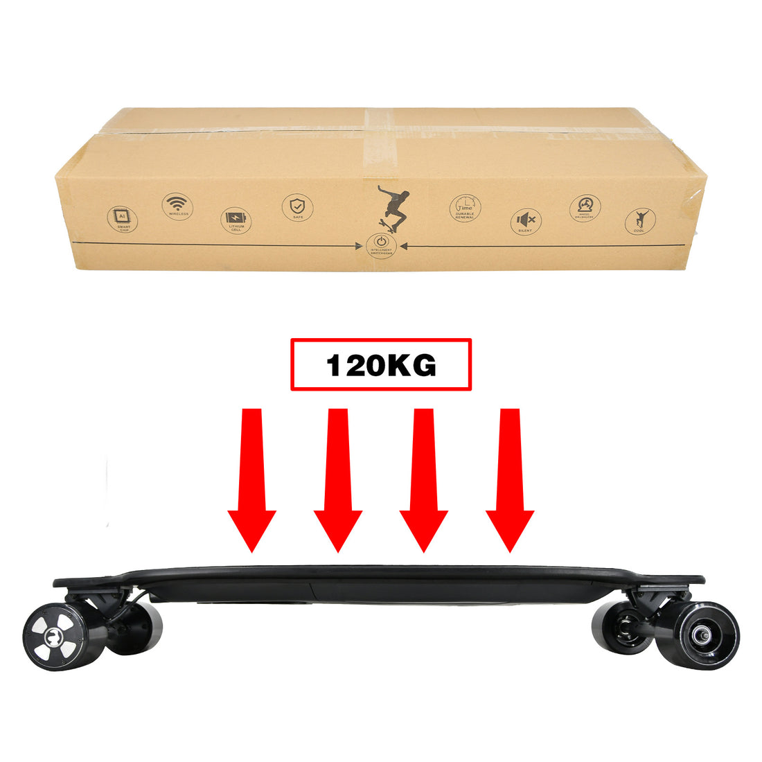Hub Motor Electric Scooter with Remote Control product image 1