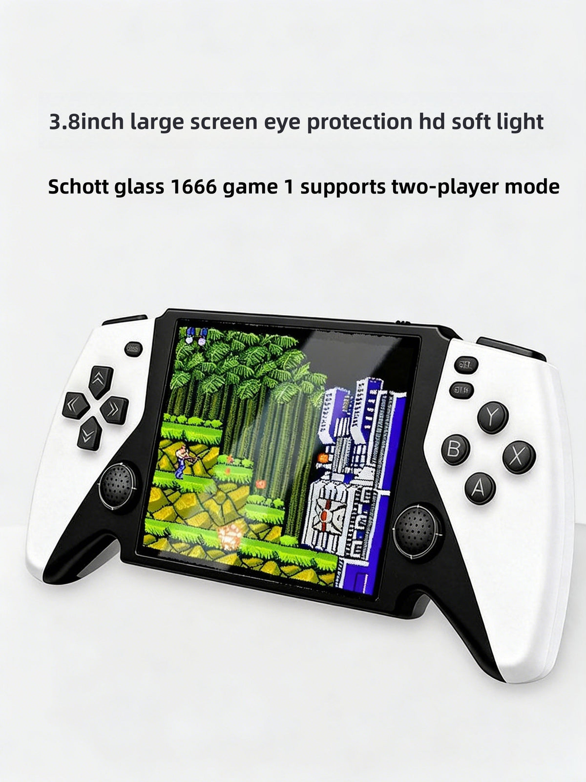 Handheld Game Console with Large Screen and Eye Protection
